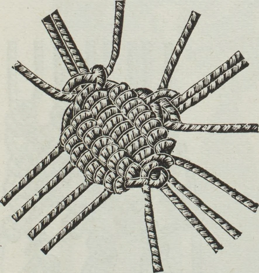 An illustration from Florence home needle-work, 1891, leaf 64