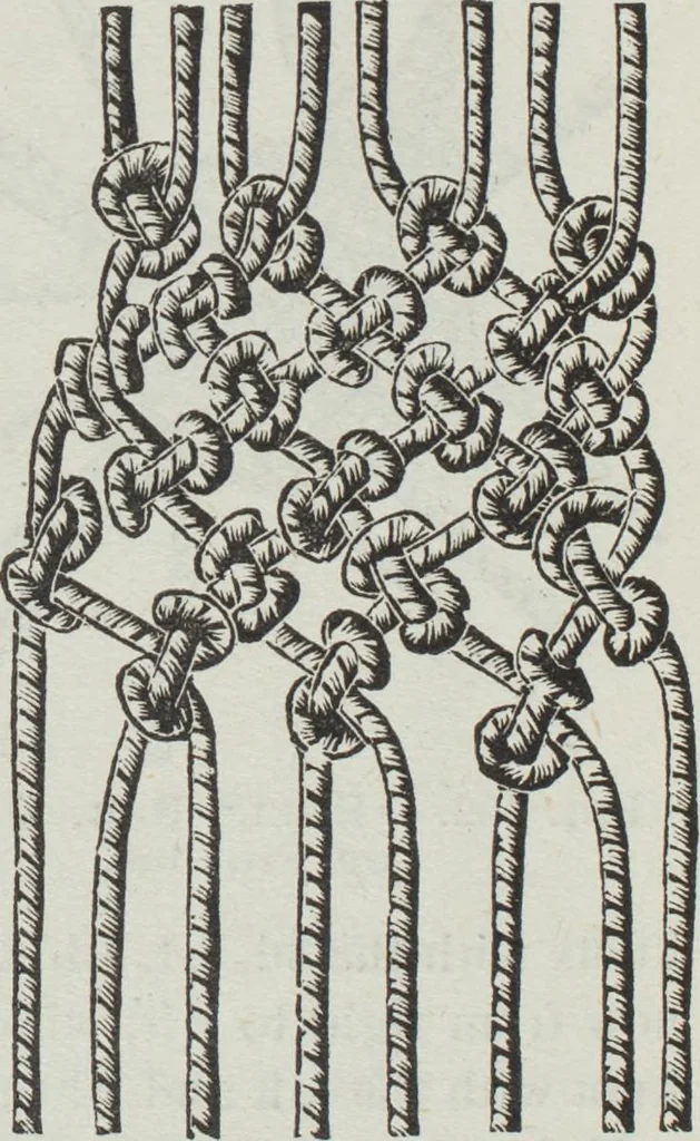 An illustration from Florence home needle-work, 1891, leaf 65