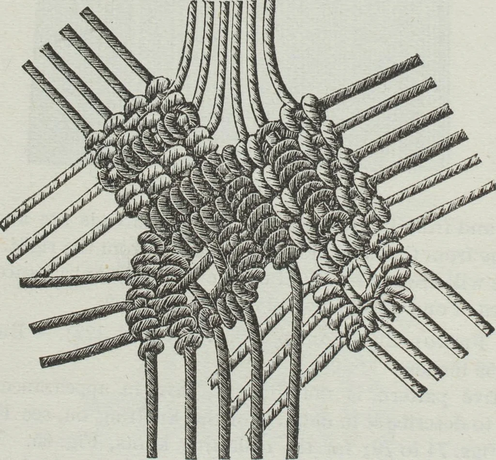 An illustration from Florence home needle-work, 1891, leaf 75