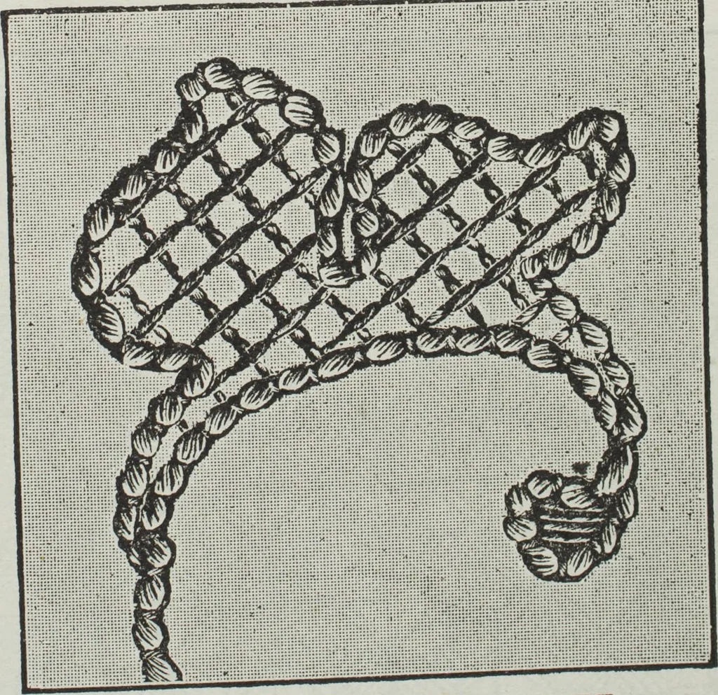 An illustration from Florence home needle-work, 1891, leaf 78