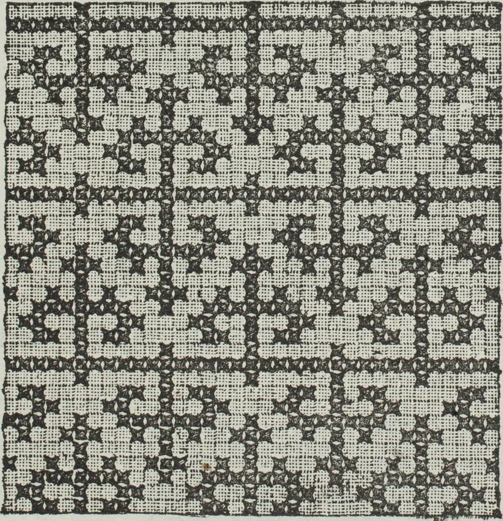 An illustration from Florence home needle-work, 1891, leaf 85