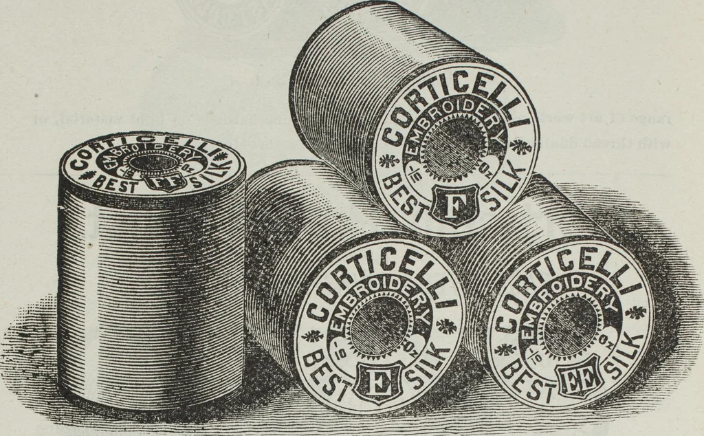 An illustration from Florence home needle-work, 1891, leaf 89
