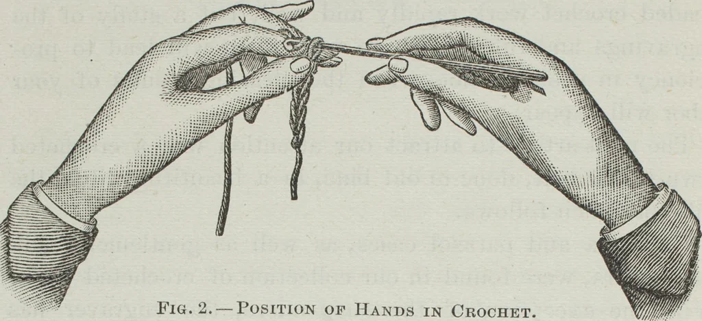 An illustration from Florence home needle-work, 1891, leaf 9