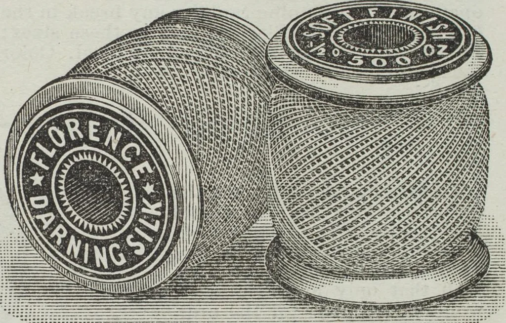 An illustration from Florence home needle-work, 1891, leaf 90