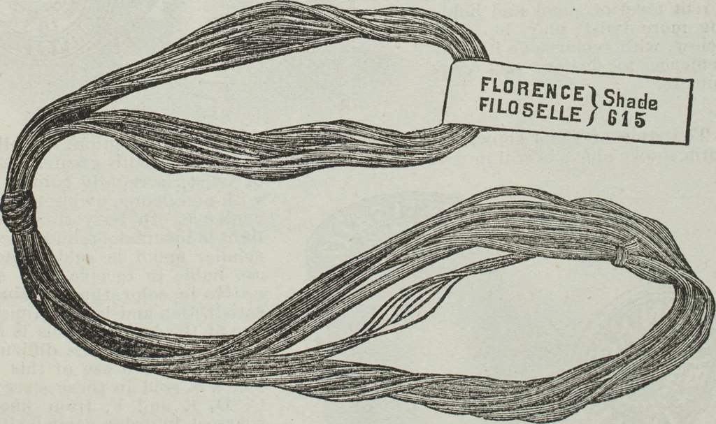 An illustration from Florence home needle-work, 1891, leaf 90