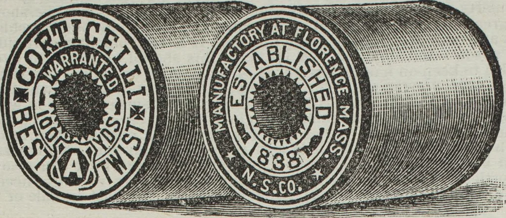 An illustration from Florence home needle-work, 1891, leaf 91