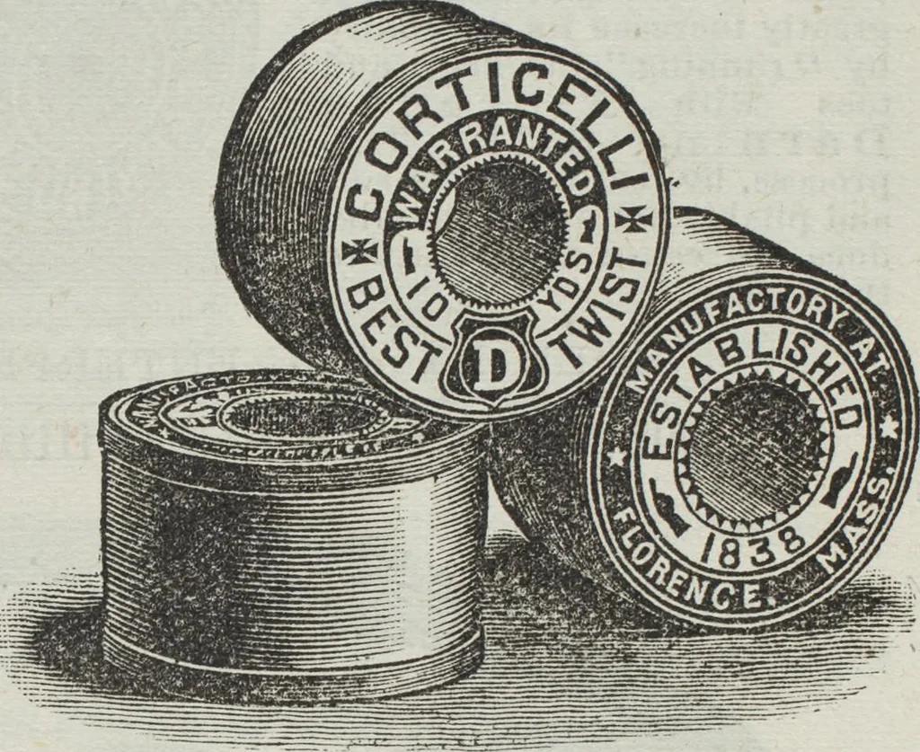 An illustration from Florence home needle-work, 1891, leaf 91