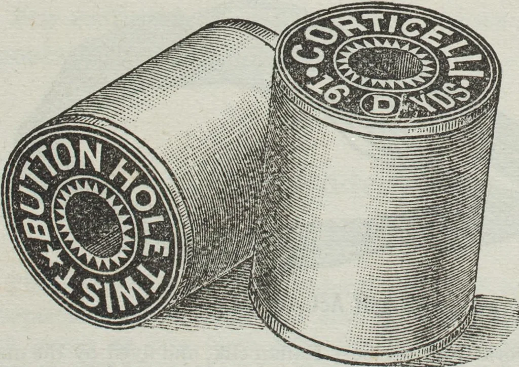 An illustration from Florence home needle-work, 1891, leaf 91