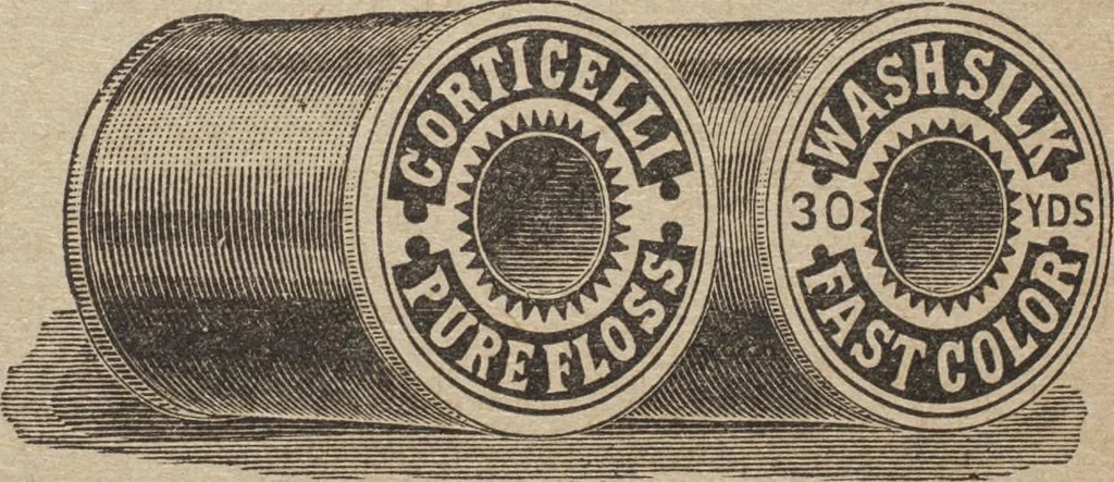 An illustration from Florence home needle-work, 1892, leaf 10