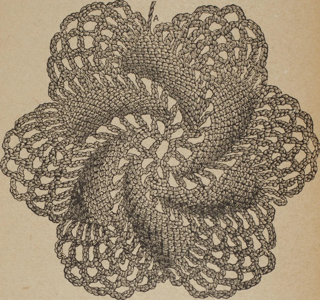 An illustration from Florence home needle-work, 1892, leaf 23