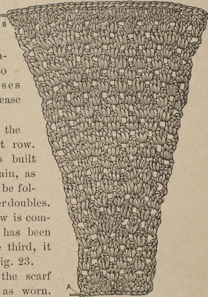 An illustration from Florence home needle-work, 1892, leaf 30