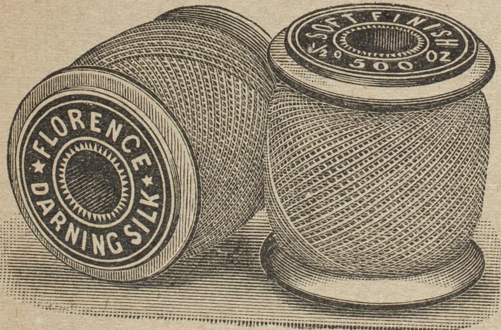 An illustration from Florence home needle-work, 1892, leaf 47