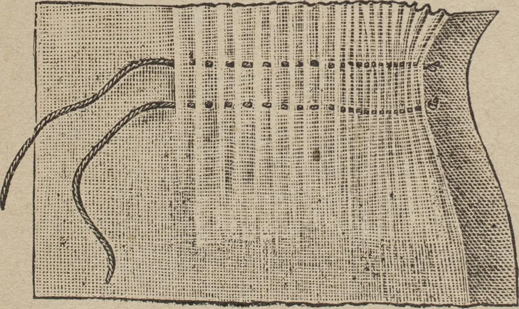 An illustration from Florence home needle-work, 1892, leaf 55