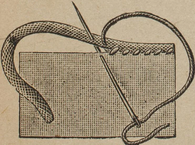 An illustration from Florence home needle-work, 1892, leaf 56