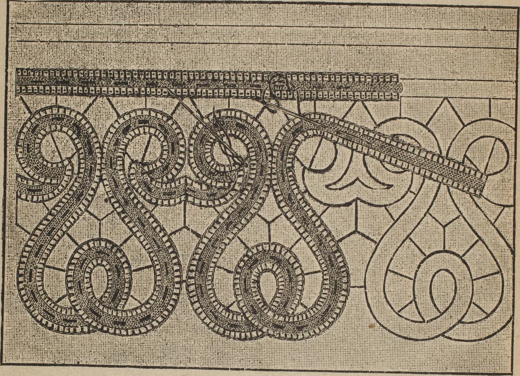 An illustration from Florence home needle-work, 1892, leaf 63