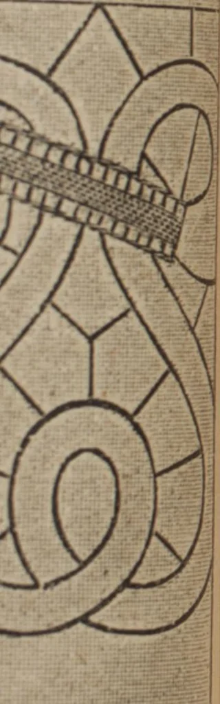 An illustration from Florence home needle-work, 1892, leaf 64