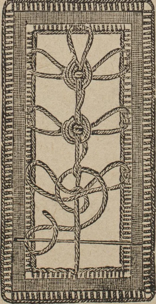 An illustration from Florence home needle-work, 1892, leaf 68