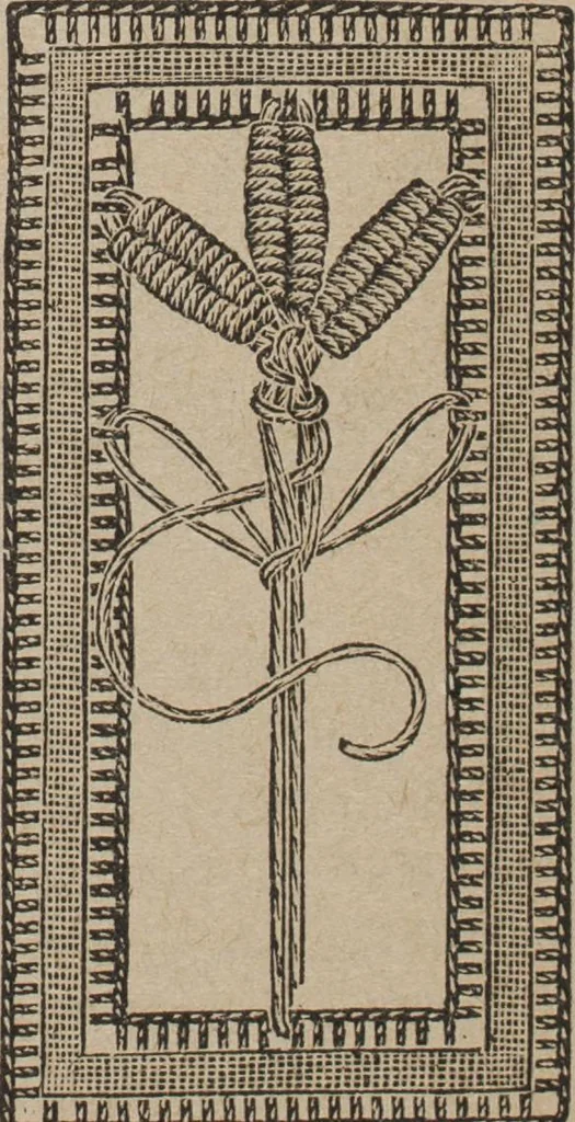 An illustration from Florence home needle-work, 1892, leaf 68