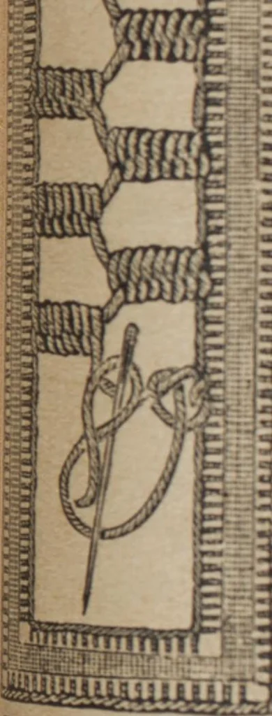An illustration from Florence home needle-work, 1892, leaf 69