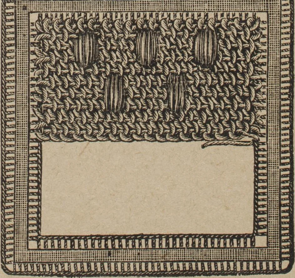 An illustration from Florence home needle-work, 1892, leaf 76