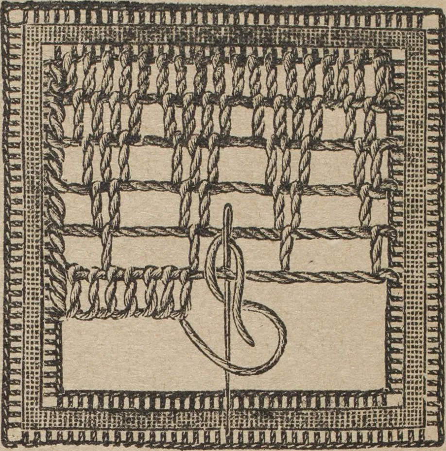 An illustration from Florence home needle-work, 1892, leaf 78