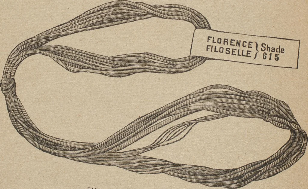 An illustration from Florence home needle-work, 1892, leaf 83