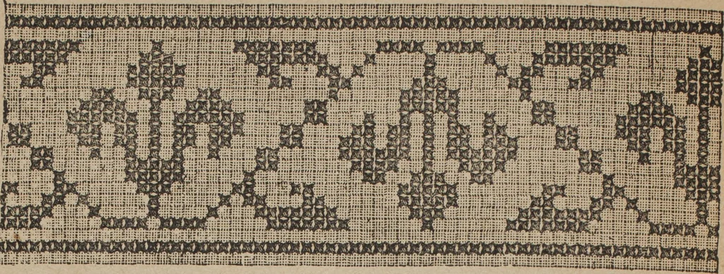 An illustration from Florence home needle-work, 1892, leaf 85