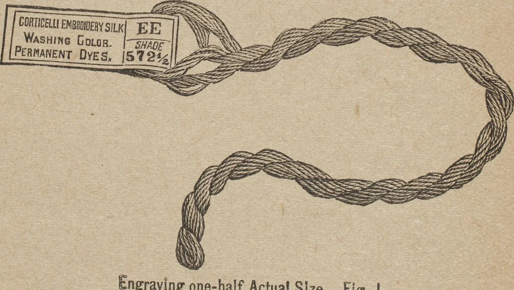 An illustration from Florence home needle-work, 1892, leaf 87