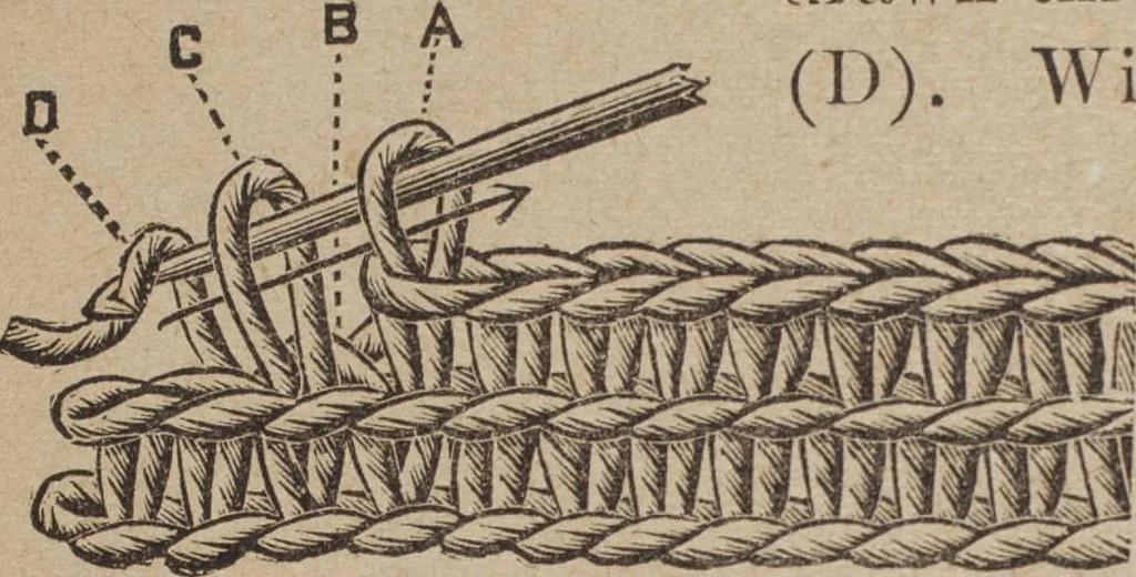 An illustration from Florence home needle-work, 1892, leaf 9