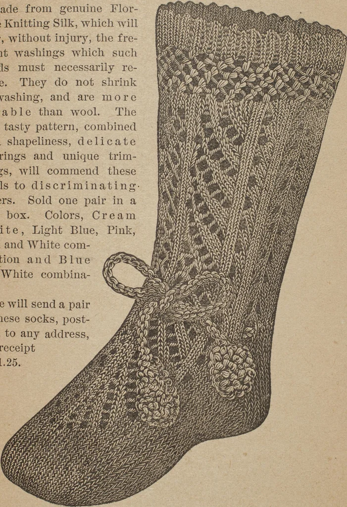 An illustration from Florence home needle-work, 1892, leaf 92