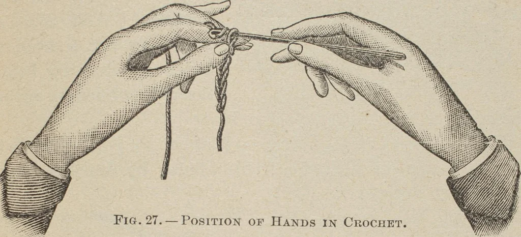 An illustration from Florence home needle-work, 1893, leaf 32