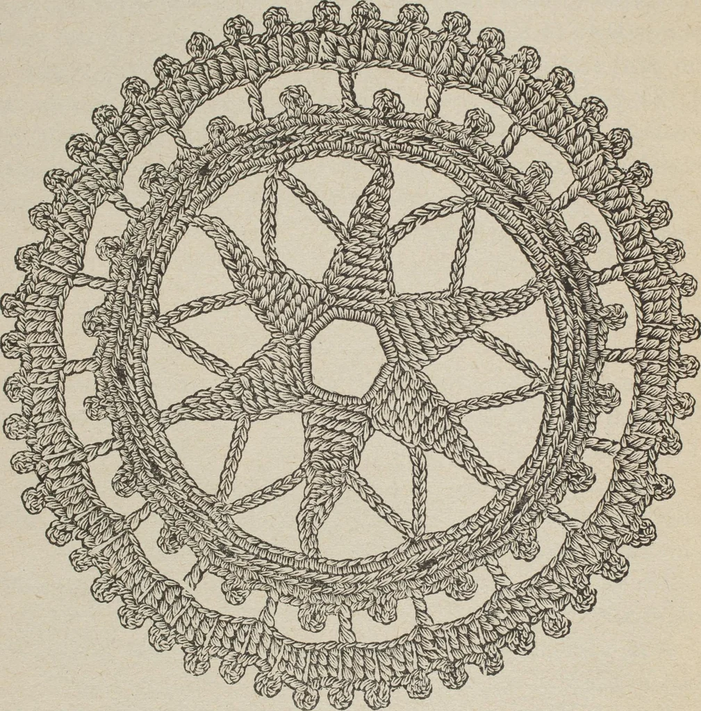 An illustration from Florence home needle-work, 1893, leaf 55