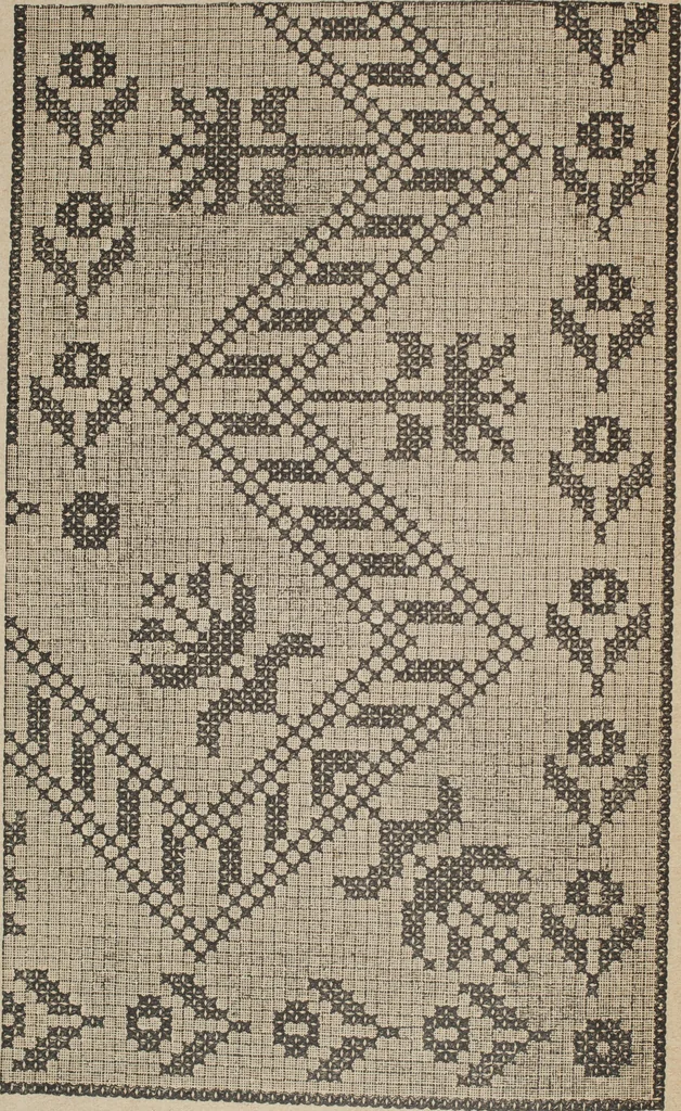 An illustration from Florence home needle-work, 1893, leaf 77