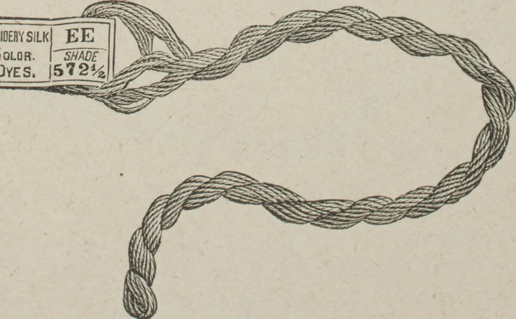 An illustration from Florence home needle-work, 1893, leaf 86