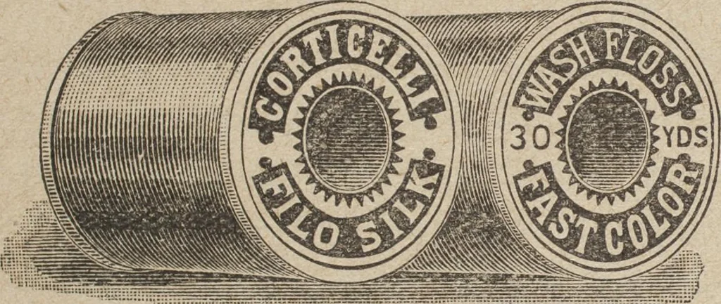 An illustration from Florence home needle-work, 1893, leaf 9