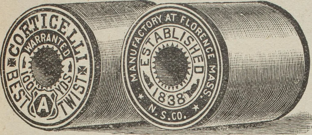 An illustration from Florence home needle-work, 1893, leaf 90