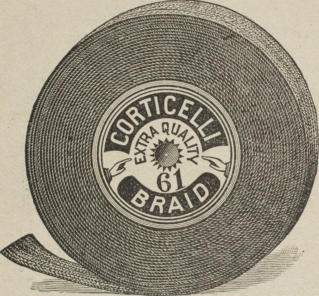An illustration from Florence home needle-work, 1893, leaf 91