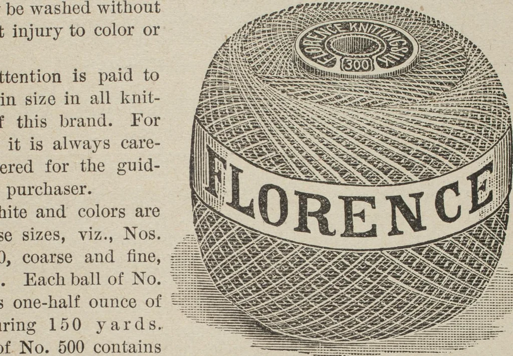 An illustration from Florence home needle-work, 1893, leaf 92