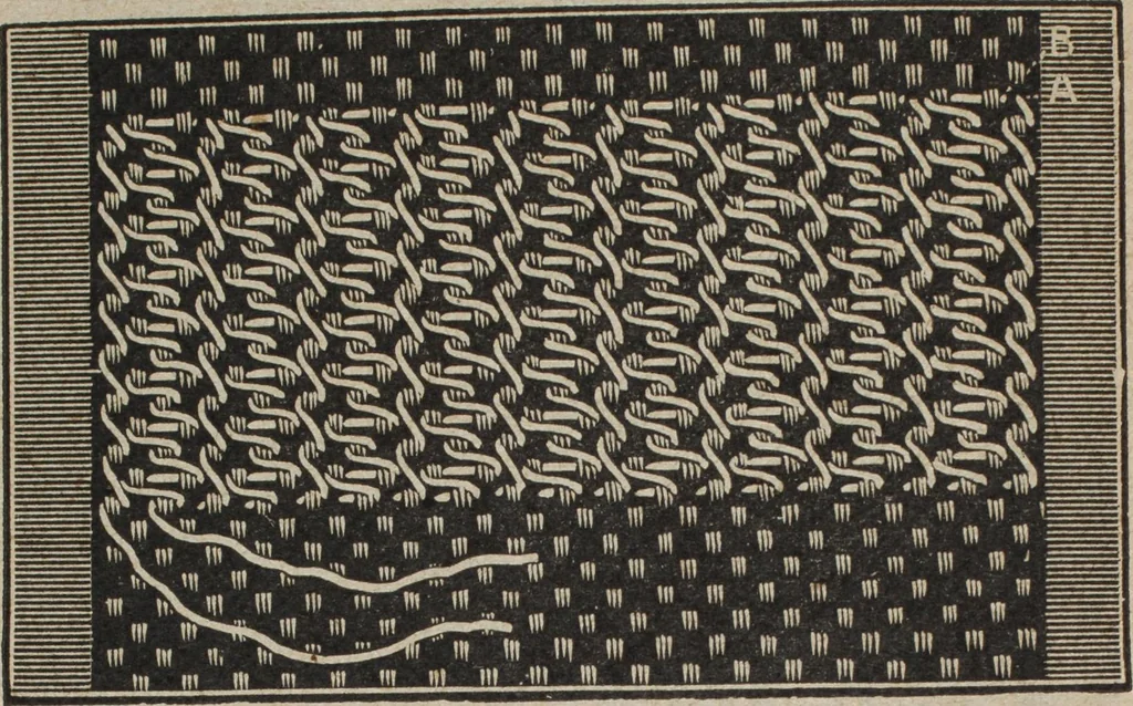 An illustration from Florence home needle-work, 1894, leaf 21