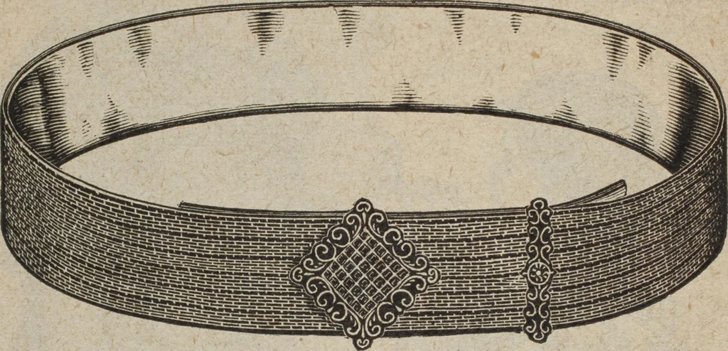 An illustration from Florence home needle-work, 1894, leaf 32