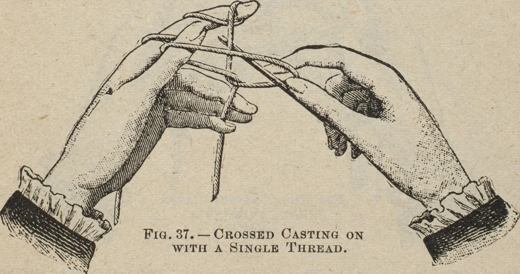 An illustration from Florence home needle-work, 1894, leaf 35