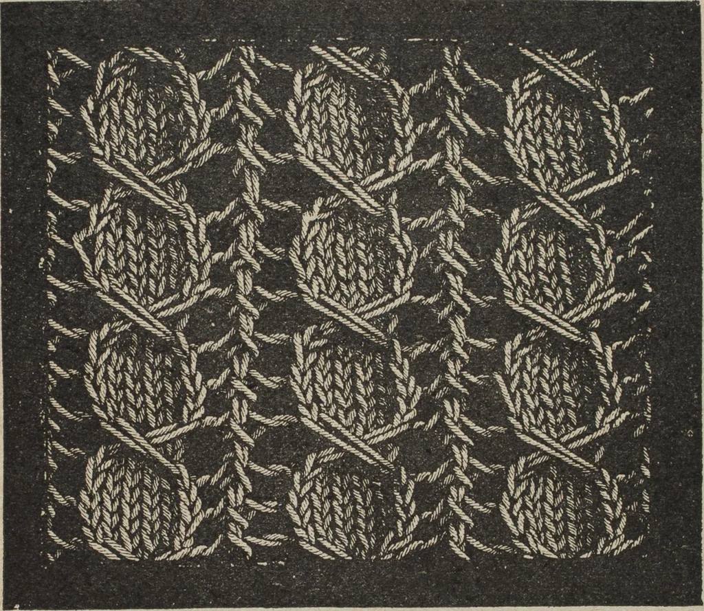 An illustration from Florence home needle-work, 1894, leaf 57