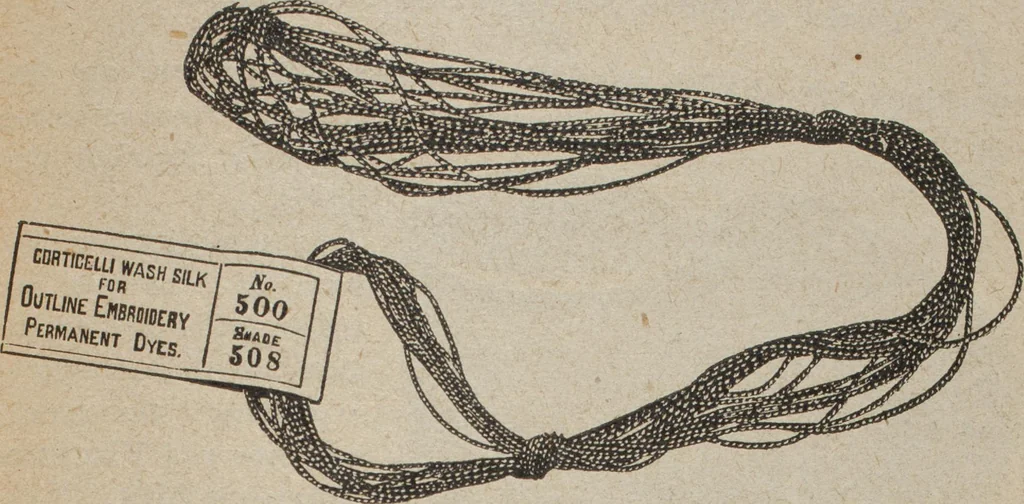 An illustration from Florence home needle-work, 1894, leaf 89