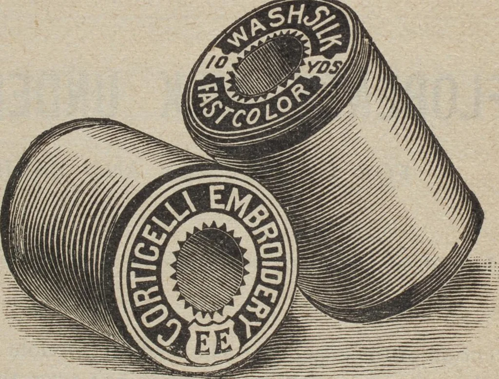 An illustration from Florence home needle-work, 1894, leaf 9