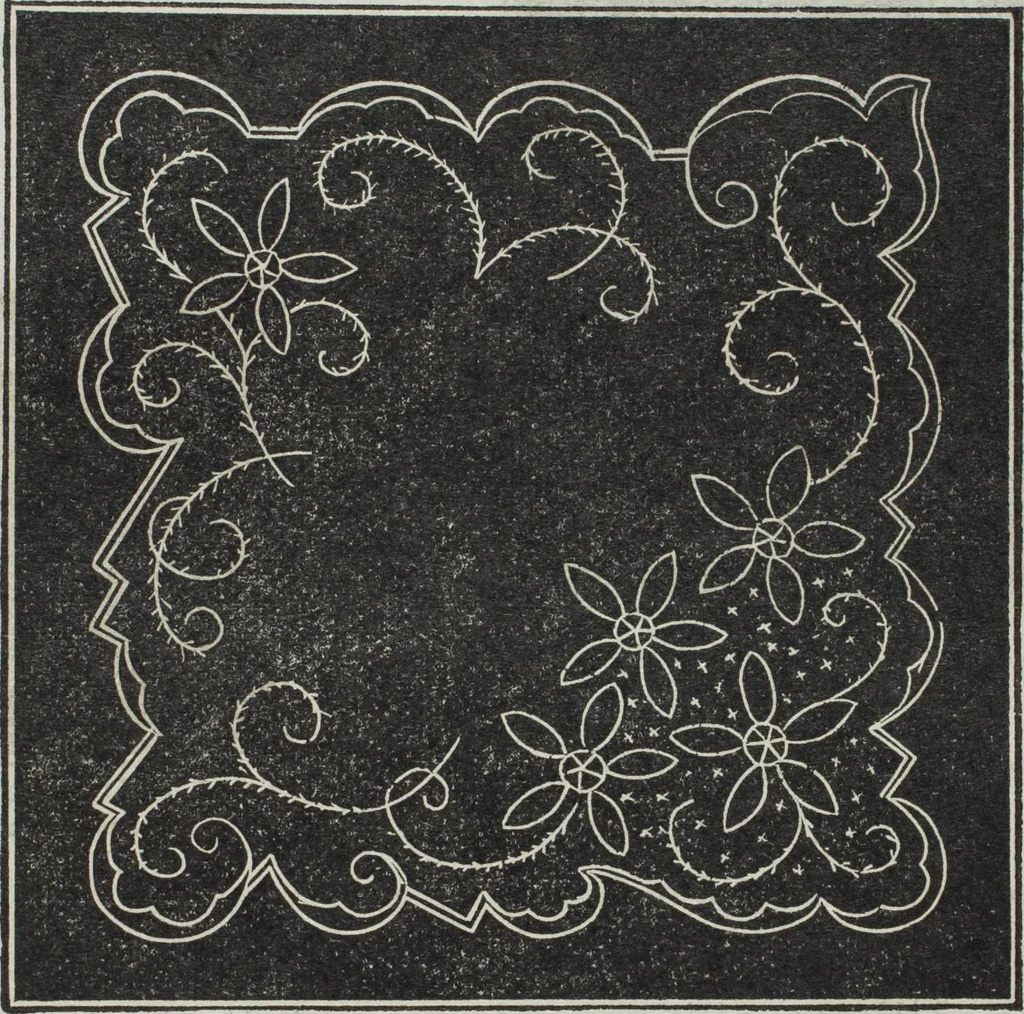An illustration from Florence home needle-work, 1895, leaf 20