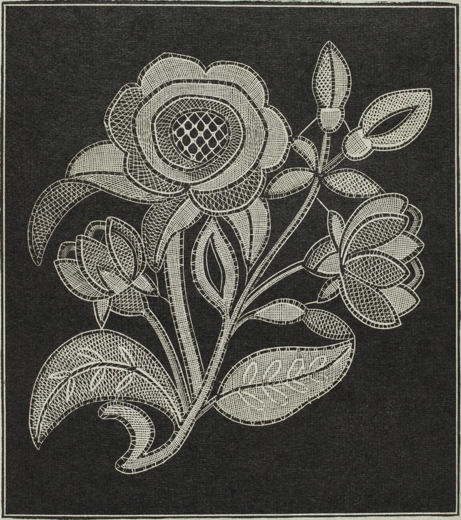 An illustration from Florence home needle-work, 1895, leaf 22