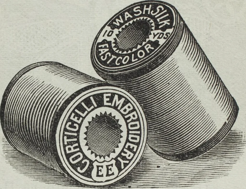 An illustration from Florence home needle-work, 1895, leaf 25