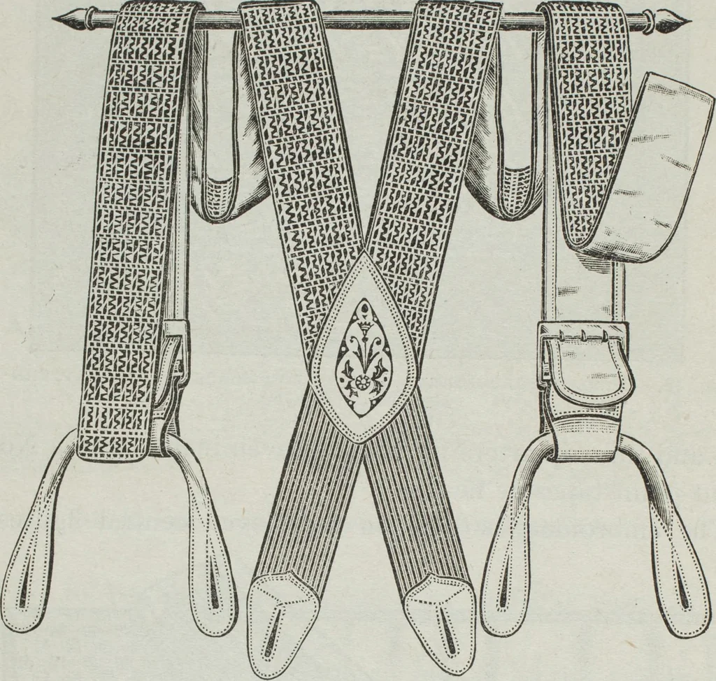 An illustration from Florence home needle-work, 1895, leaf 45