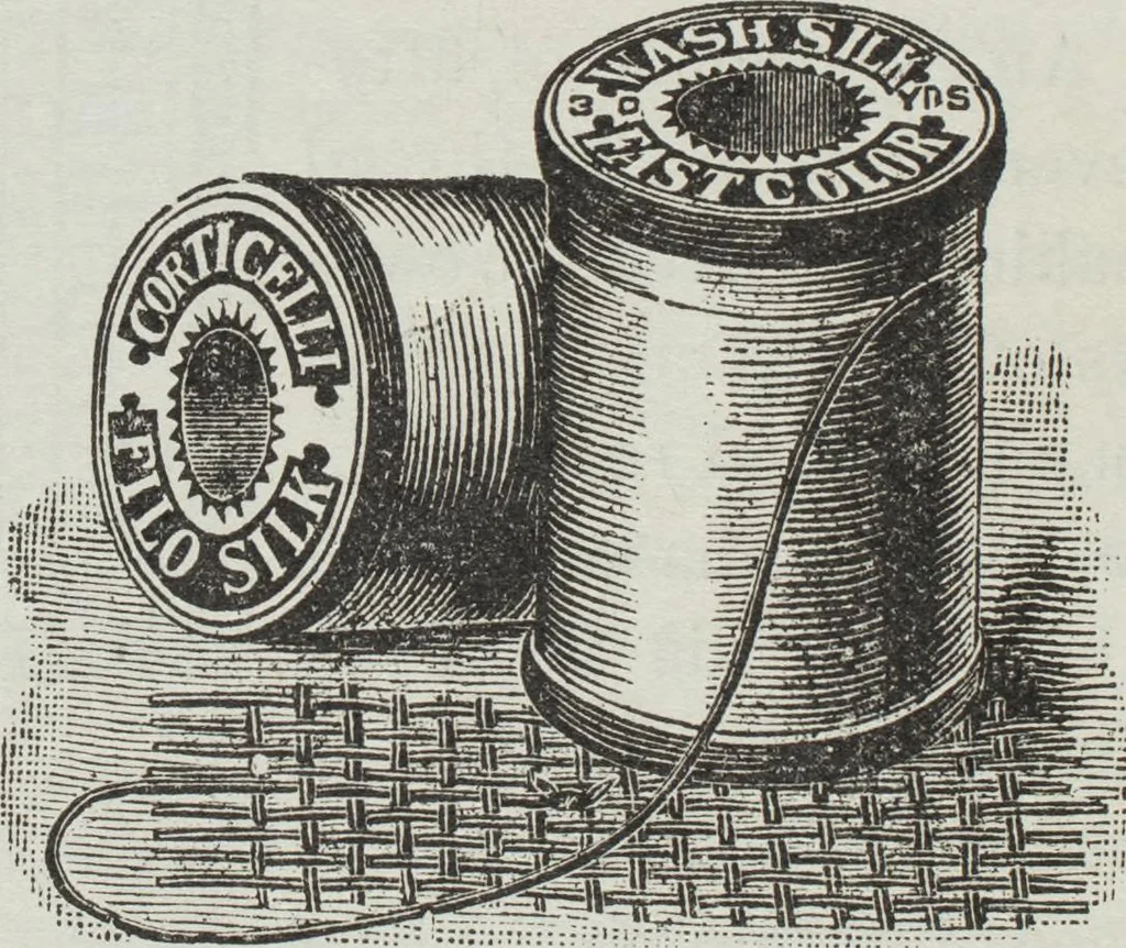 An illustration from Florence home needle-work, 1895, leaf 51