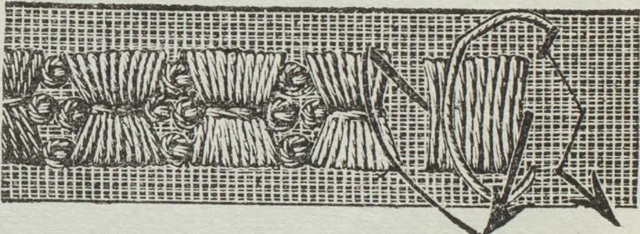 An illustration from Florence home needle-work, 1895, leaf 53